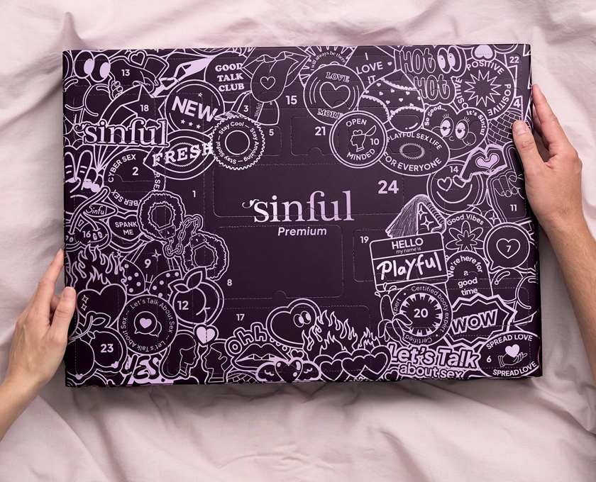Sinful joulukalenteri unbox