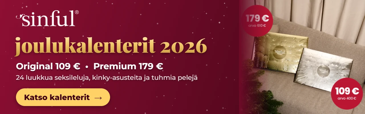 sinful joulukalenterit 2026 original ja premium